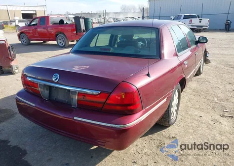 2005 Mercury Grand Marquis Ls/Lse из США, поврежденный, VIN 2MEFM75W95X654524